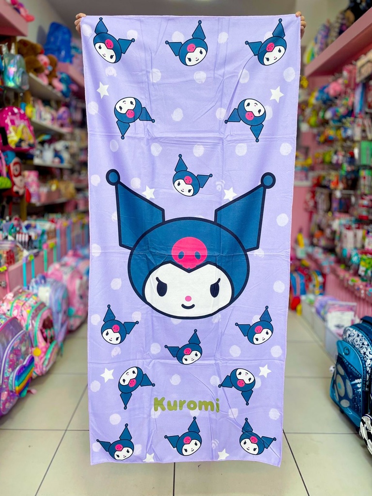Toallon kuromi secado rápido