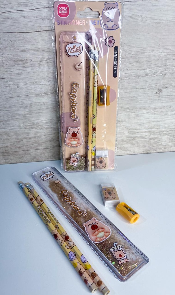 Set de utiles 5 piezas