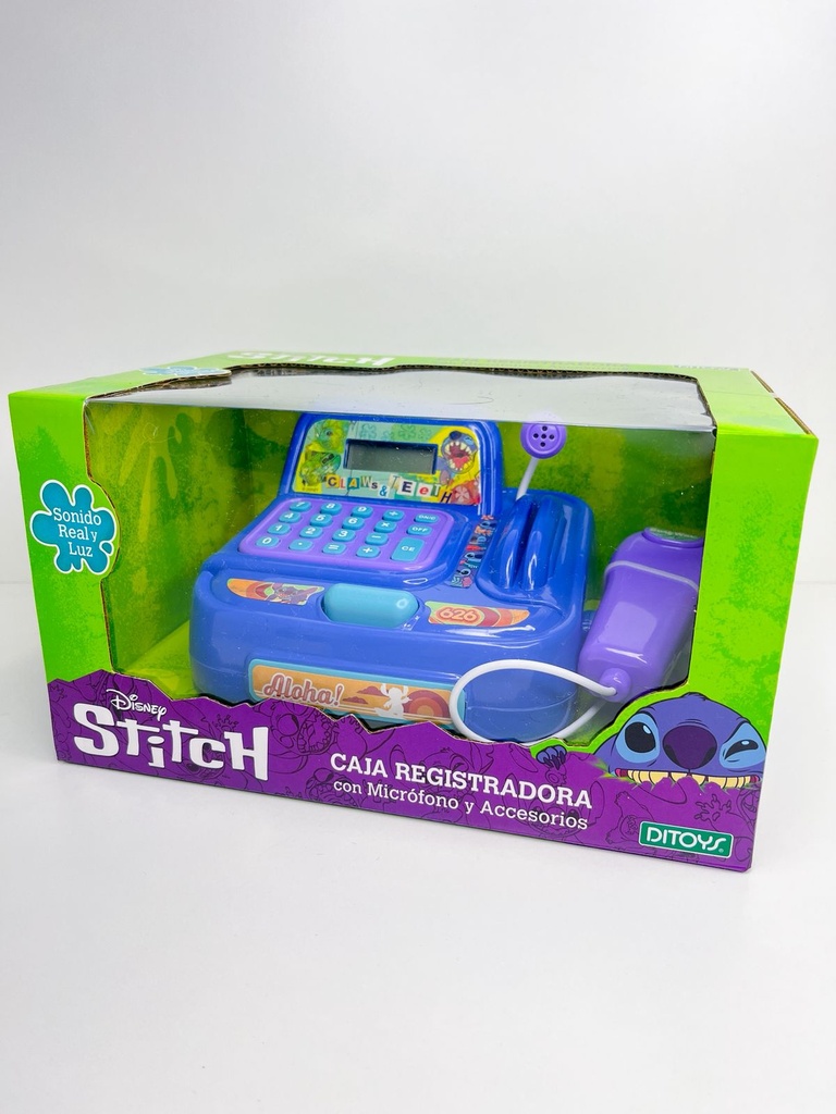 Caja registradora stitch