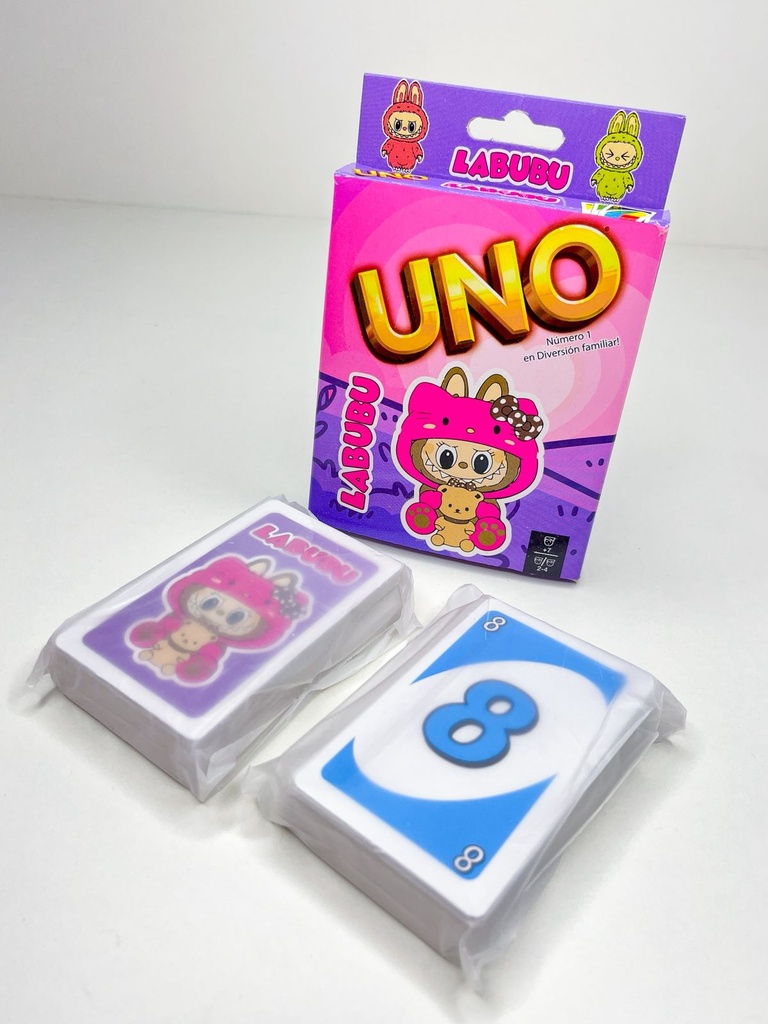Cartas uno labubu
