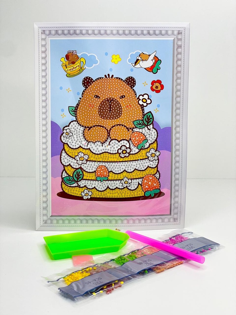 Diamond strass capybara