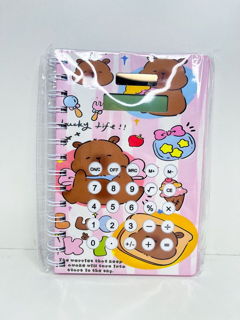Cuaderno c/calculadora