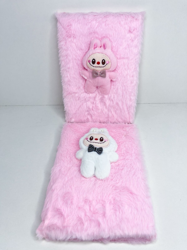 Cuaderno peluche labubu squishy