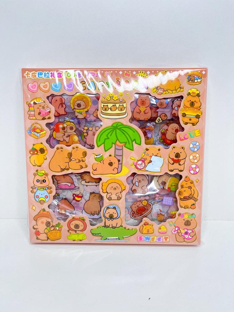 Sticker capybara