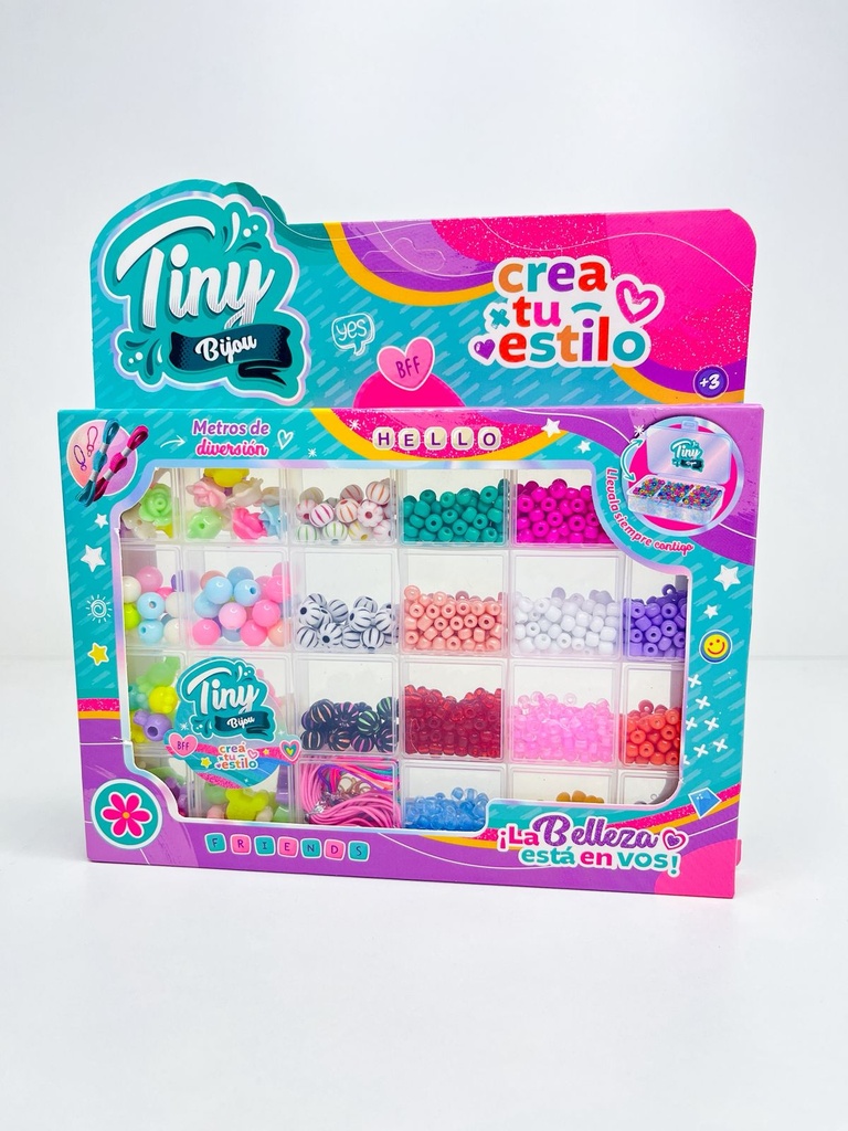 Set para armar pulseras tiny