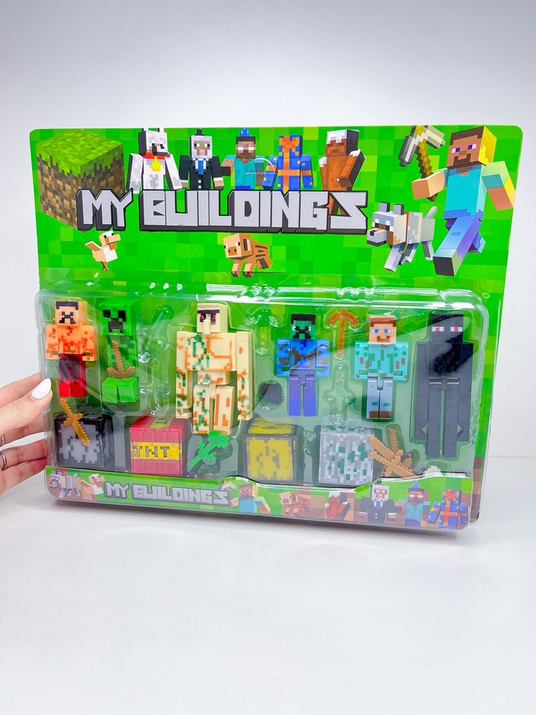 Muñecos minecraft