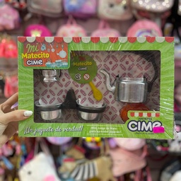Juego de mate aluminio cime