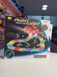 Night racing track light auto