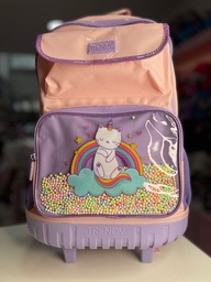 Mochila carrito unicornio 18"