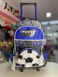 Mochila carrito footy 18'' futbol pop it