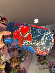 Cartuchera spiderman dos cierres