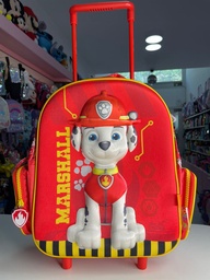 Mochila carrito paw patrol 12"