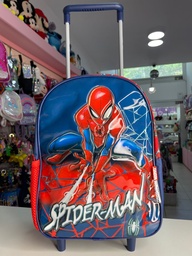 Mochila carrito spiderman 12"