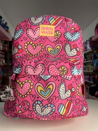 Mochila espalda corazon skora 18"