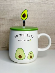 Taza + cuchara palta