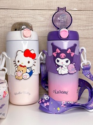 Botella termica c/bombilla 500ml sanrio