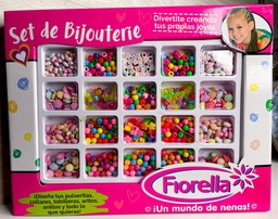 Set bijouterie fiorella x20 celdas