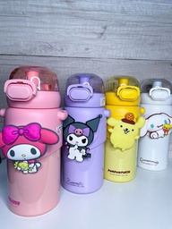 Botella termica c/bombilla 460ml sanrio