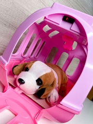 Cucha de perrito con sonido + accesorios