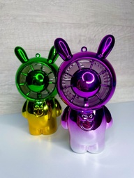 Ventilador con oreja degrade carga usb