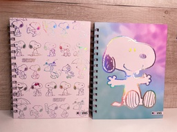 Cuaderno con espirales snoopy a5