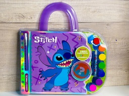 Libro stitch + acuarelas