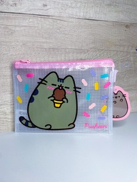 Cartuchera pusheen con cierre