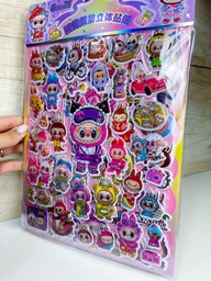 Sticker labubu plancha x2