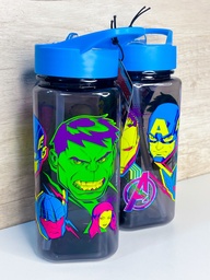 Botella avengers plastica