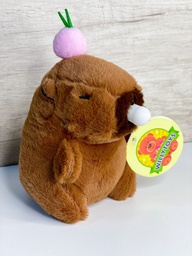 Llavero peluche capybara globo