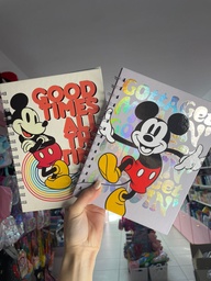 Cuaderno anillado mickey A5